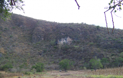 Figure 1. Oxtotitlán Cave, Guerrero, Mexico (Image copyright: Arnaud F. Lambert).